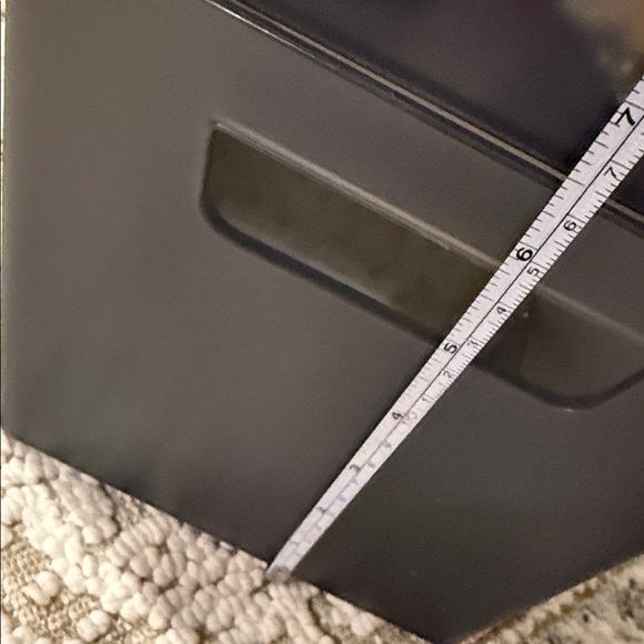 Gray Storage Boxes stackable - Picture 6 of 7